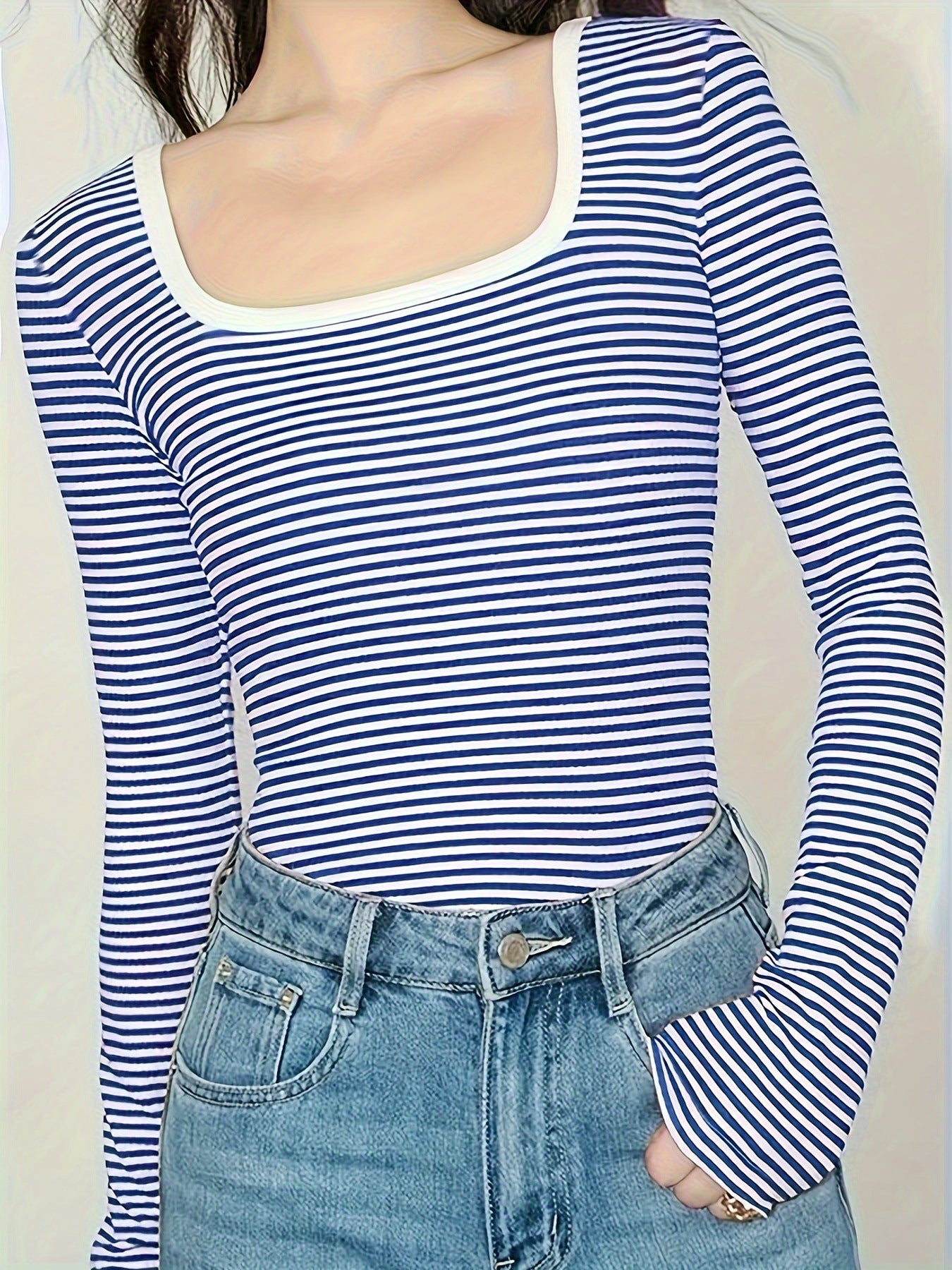Womens Long-sleeve T-shirt Inner Base Layer Top